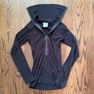 Varley Long Sleeve Collar half zip Sweater